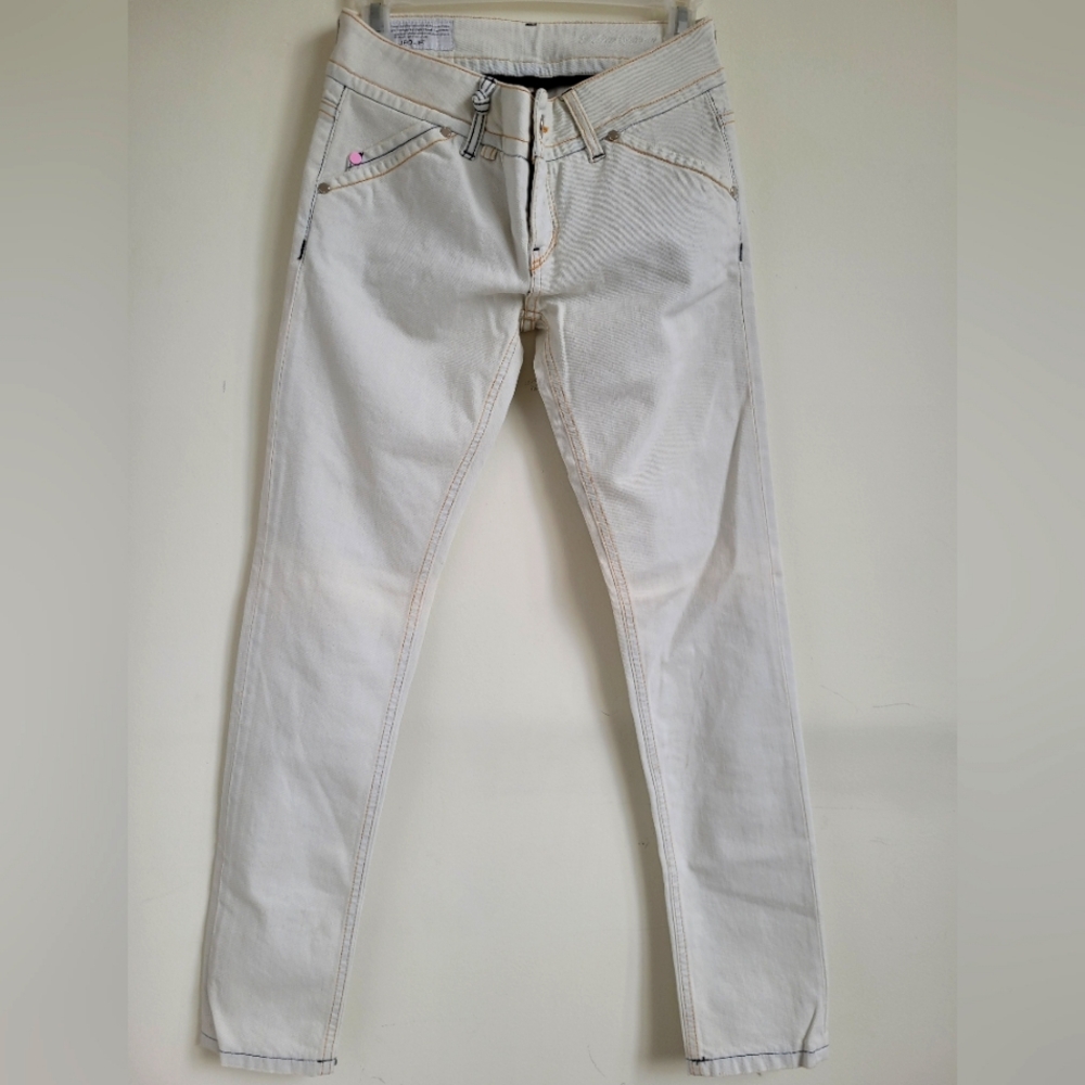 Italian design JFour - Jeans Denim - Europe size 26 - clear jeans - low waist